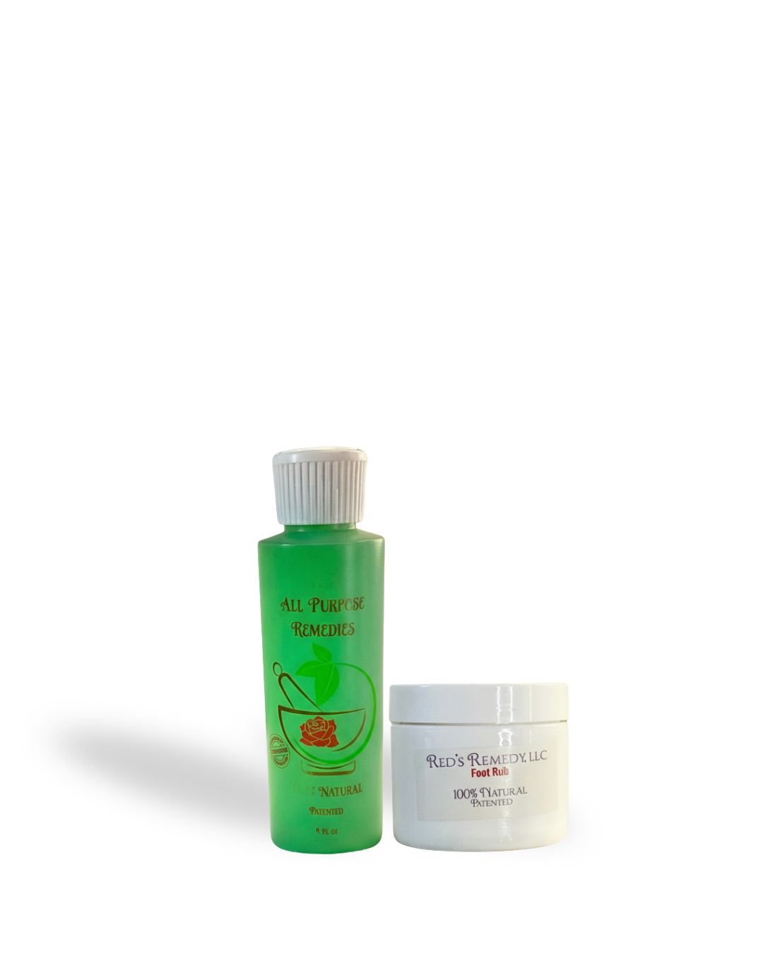 Red's All Purpose Remedy- 4oz Gel and 2oz Foot Rub Duo